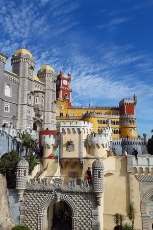 ארמון הפנה בסינטרה - Palácio da Pena