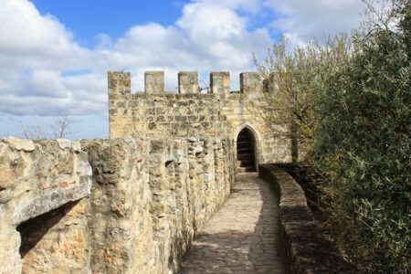 הטירה של סאו ז'ורז' בליסבון - Castelo de sao Jorge