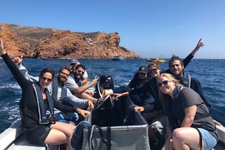 צוות פורטוגו בביקור באי ברלנגה 2018 - Portugo at Berlenga