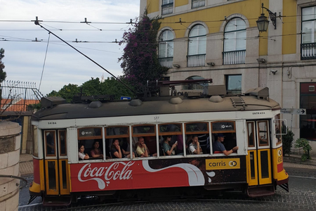 חשמלית בליסבון- Tram in Lisbon