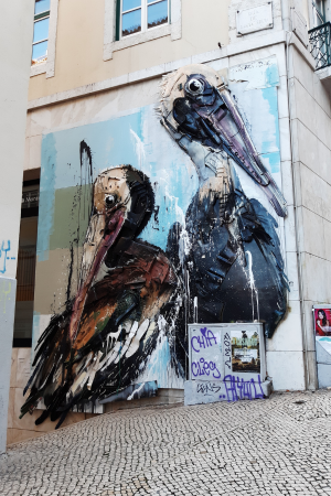 אמנות רחוב בליסבון street art in lisbon